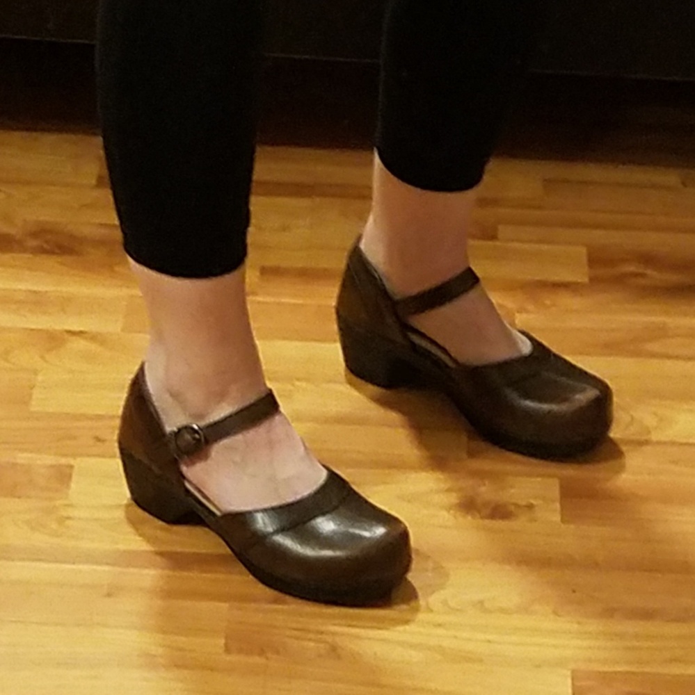 Brown Dansko Mary Jane